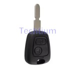433Mhz ID46 chip 406 blade 2 button remote key for Citroen